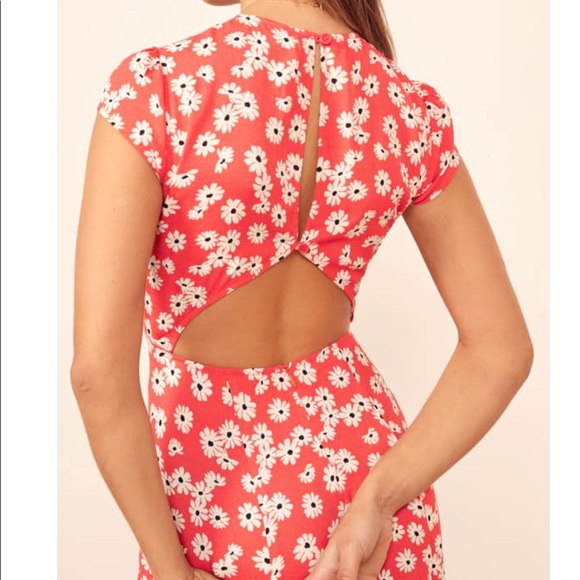 LIKE NEW Reformation Gavin Dress in rare print - Picture 2 of 7
